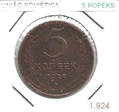 Rússia - - - ( União Soviética ) - - - - - Moedas