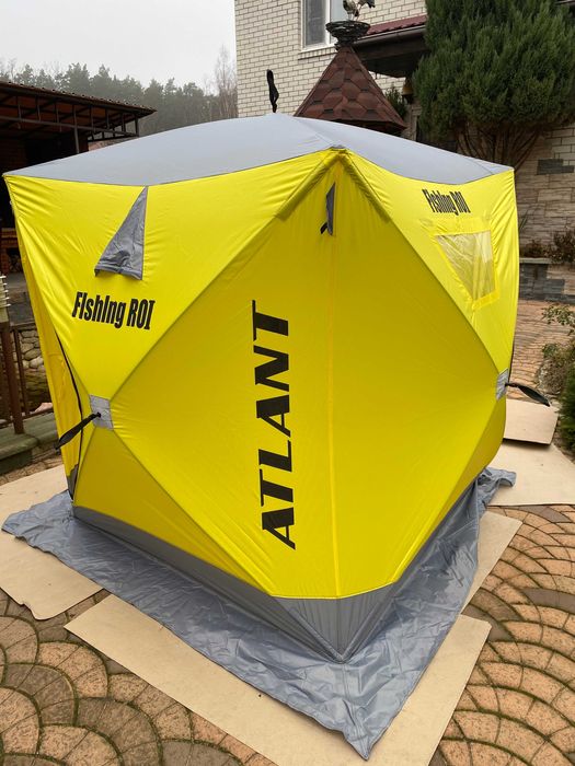 Зимова аалатка/намет зимовий Куб "Fishing ROI" ATLANT 150*150*170см