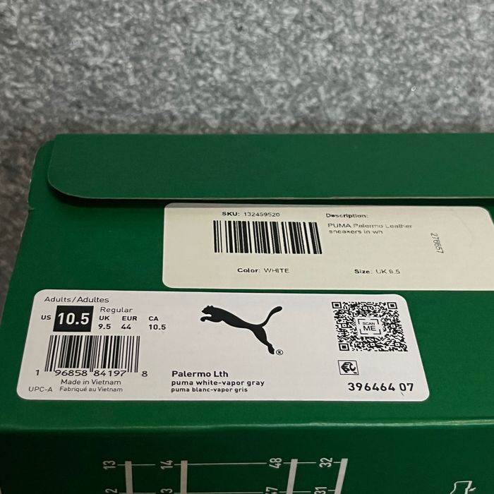 США! Кеды Puma Palermo Lth от 44 до 44,5