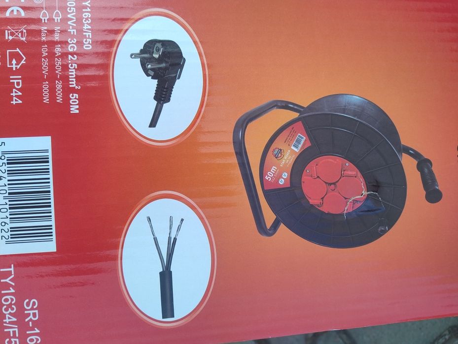 Przedłużacz 50m 3x2,5