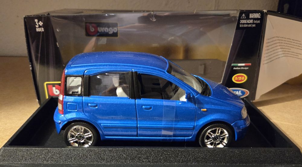 Fiat Panda 2 Bburago 1:24 model samochodu