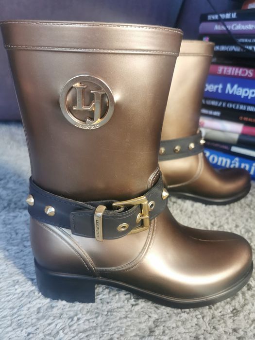 Botas (galochas) douradas - Lemon Jelly