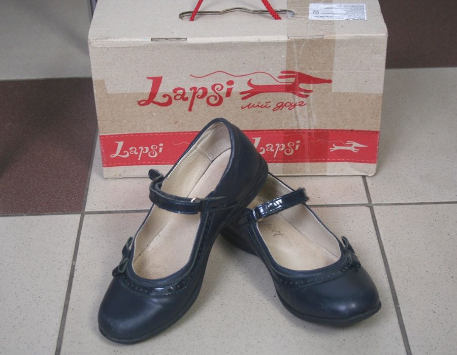 Школьные туфли ТМ Lapsi, размер 33, 21 см.