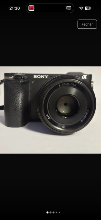 Sony a6500 + Sony 35mm f1.8 + Acessorios