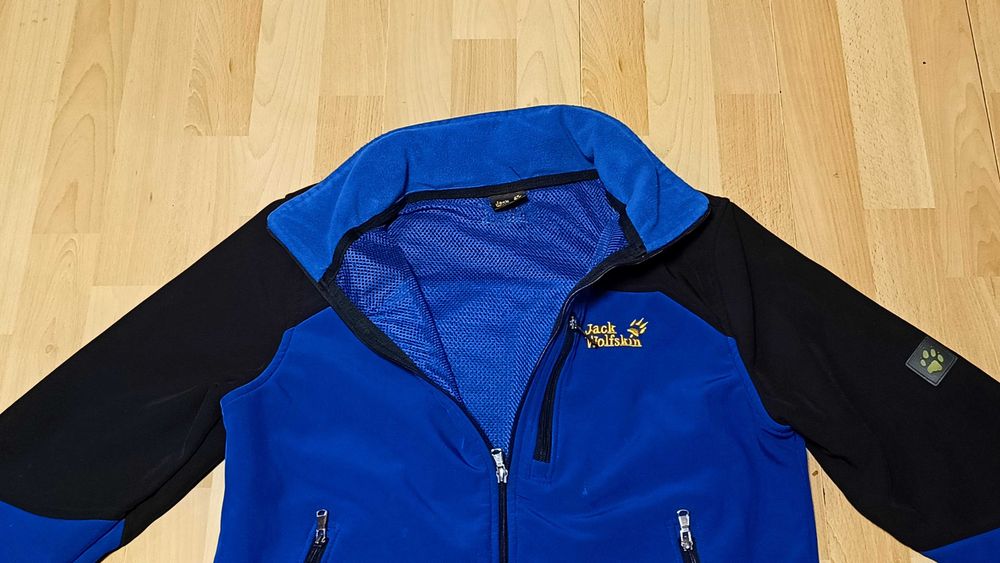 Męska kurtka softshell JACK WOLFSKIN r.S stan bardzo dobry