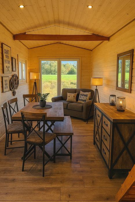 Domek mobilny VENTO 3 tiny hause  domek na kołach biuro jezioro