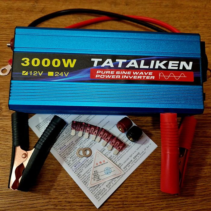 БЕЗШУМНИЙ Інвертор Tataliken 4000W/3000W/2200W/1600W | Чистий синус