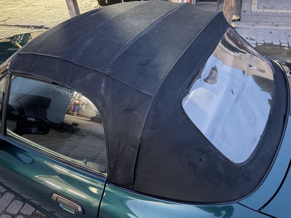 Dach miekki elektryczny bmw z3 e36 cabrio elektryczny elektrycznie skladany czarny kpl