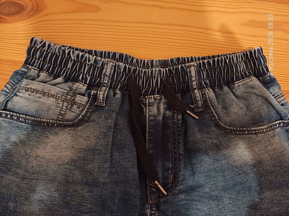 Spodenki krótkie jeans S/M