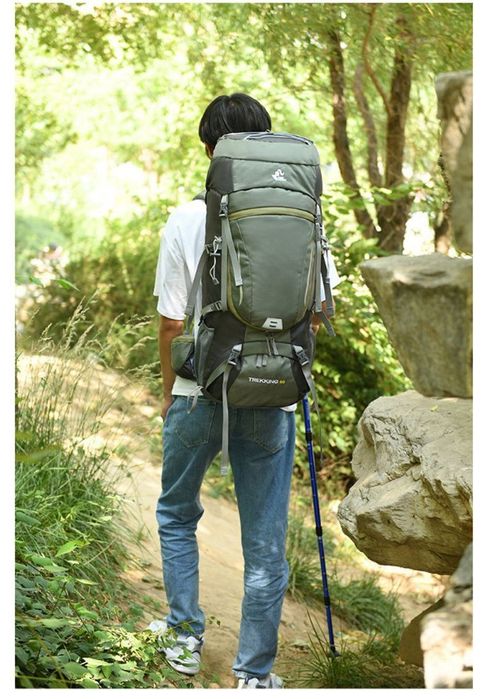 Рюкзак туристичний  50 літрів (модель Free Knight 60l), + вологозахист