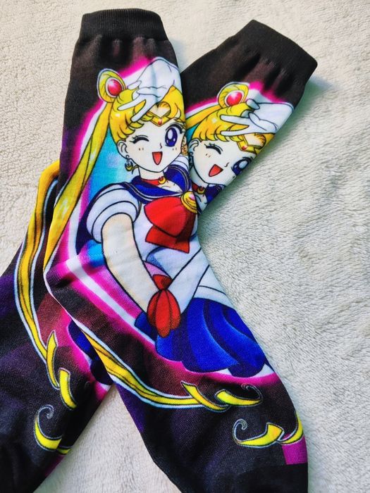 Sailor Moon - skarpetki długie.