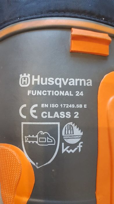 Buty kalosze drwala Husqvarna pilarz