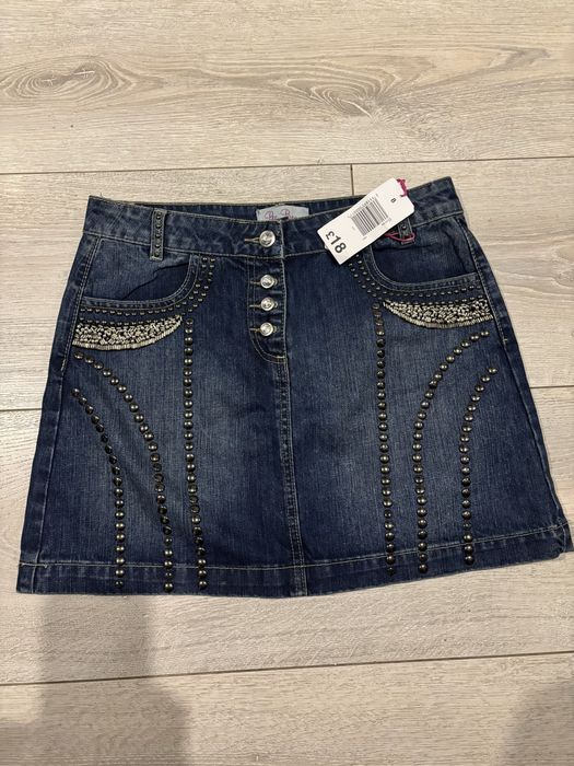 Nowa z metką spodnica jeansowa z Londynu viral tiktok