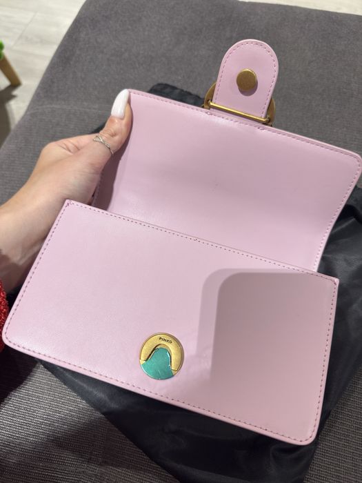 Pinko love one mini cross body bag