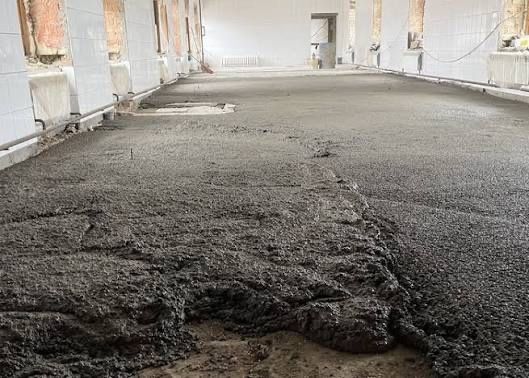 Промимлові бетонні підлоги , полистирол бетон