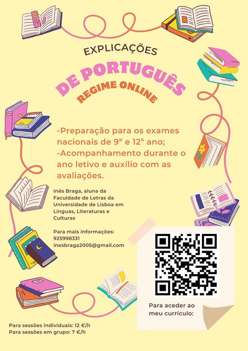 Explicações de Português- Preparação para o exame nacional