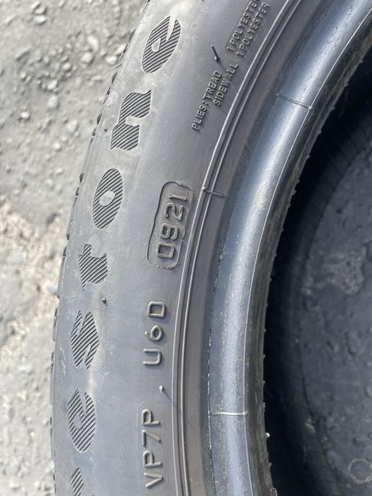 Шини  205/50 R17  пара Firestone літо 6,5мм
