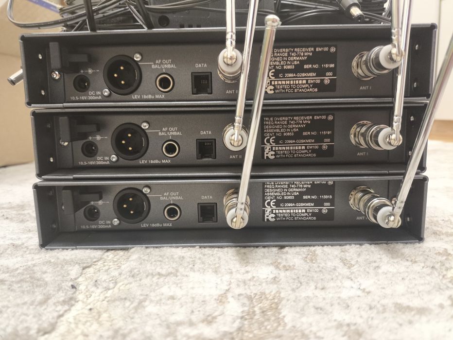 Ресівер Sennheiser G2 EM 100 та G3 EM 100