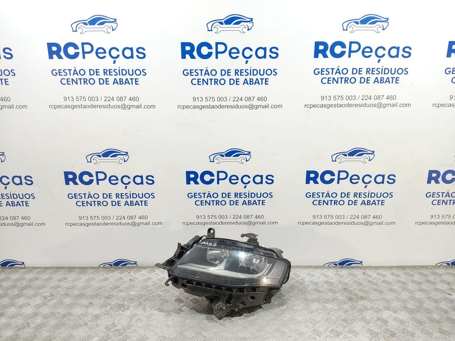 Otica Farol Frente Frontal Esquerda Original Audi A4 B8 Pre Facelift