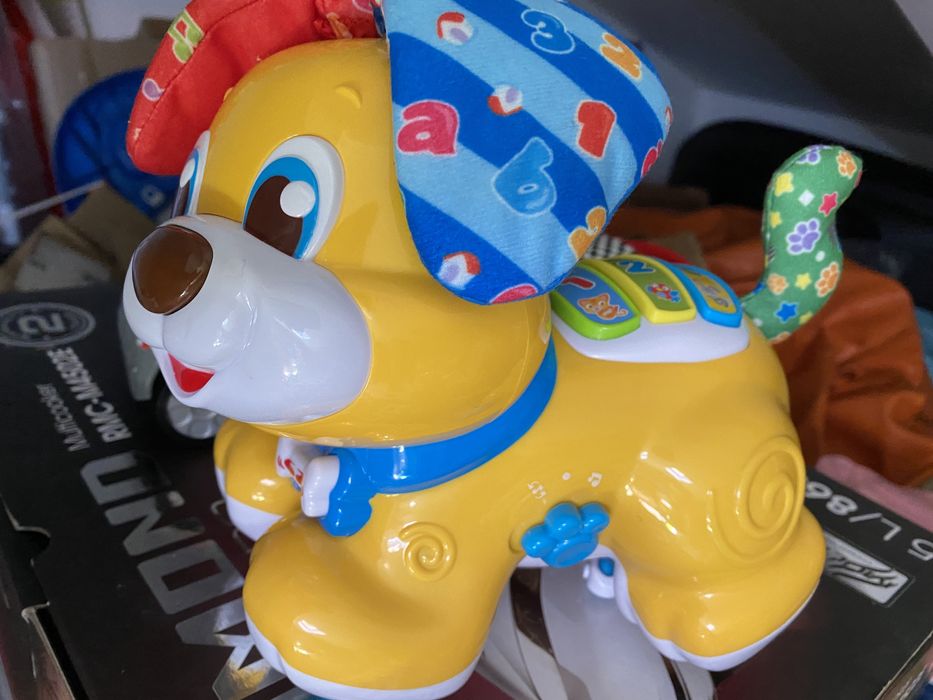 Cao interativo falante brinquedo