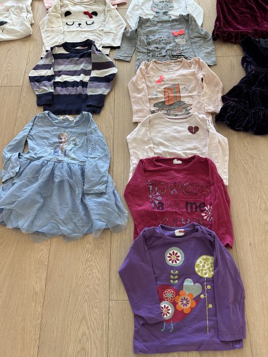 Paczka ubrań dla dziewczynki 92