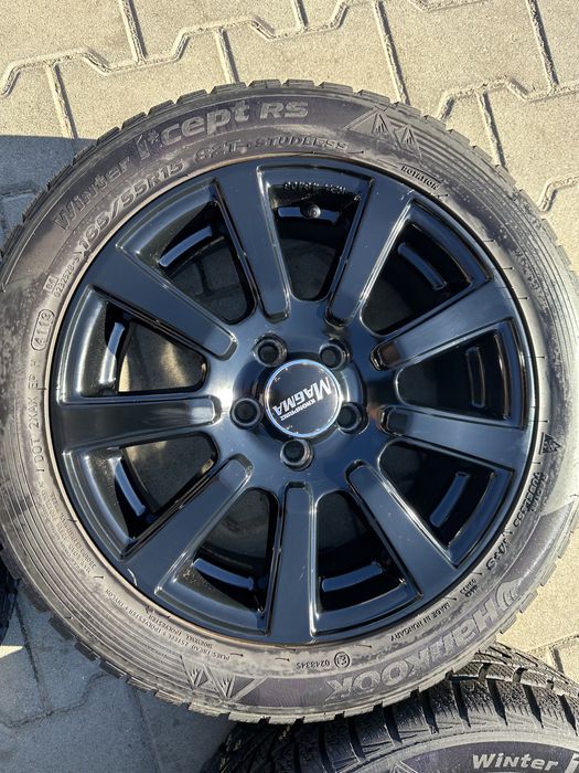 6jx15 et35 5x100 czarne vw seat audi