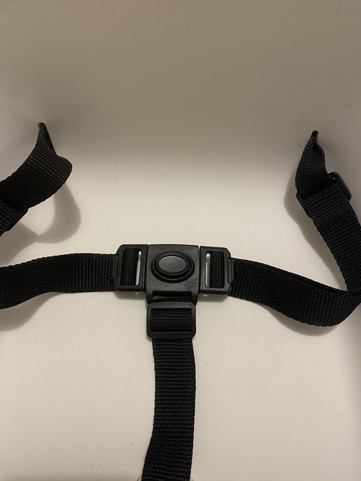 IKEA LANGUR Krzesło dziecięce/wysokie z tacą, biały