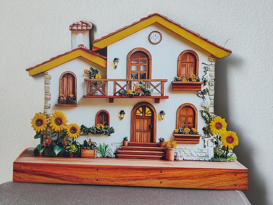 Dom domek wieszak ozdoba