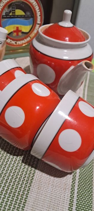 Чайный сервиз (15пред.)Баранівський ФЗ.NEW Новый! USSR
Чайний сервіз.