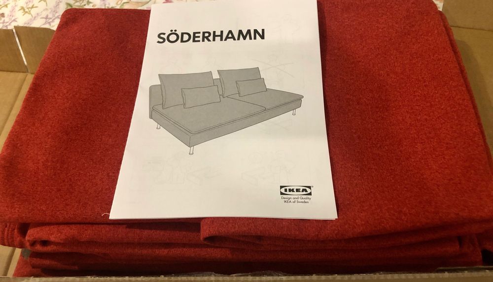 Capa de sofá de 2 lugares da Ikea modelo SODERHAMN