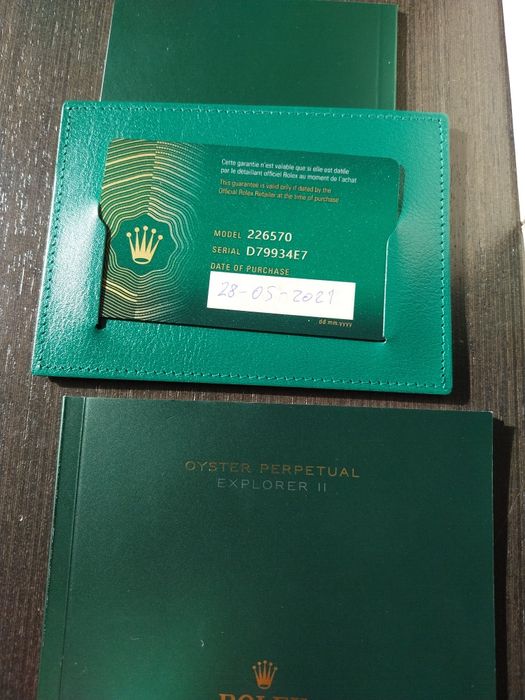 Rolex explorer 226570