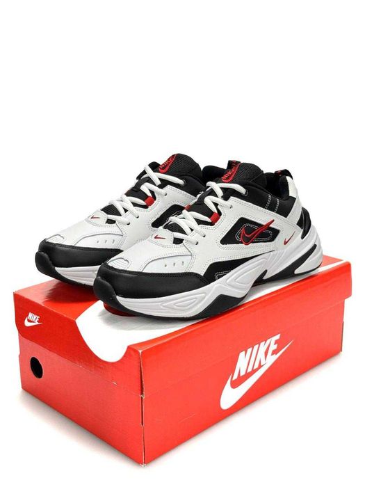 АКЦІЯ! Кросіки Nike M2K Tekno M White Black Red  41 - 46