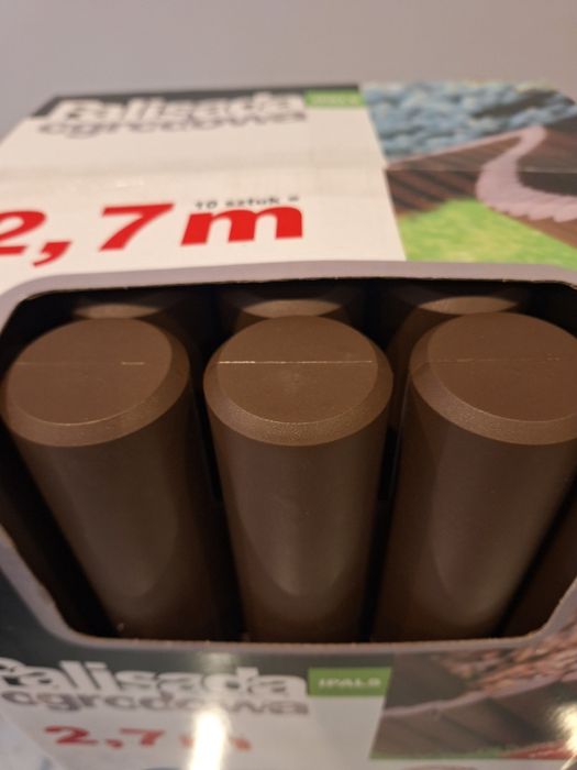 Palisada ogrodowa ipal5 brązowy brązowa