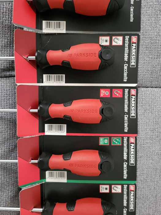 Conjunto 7 Chaves Fendas / Parkside