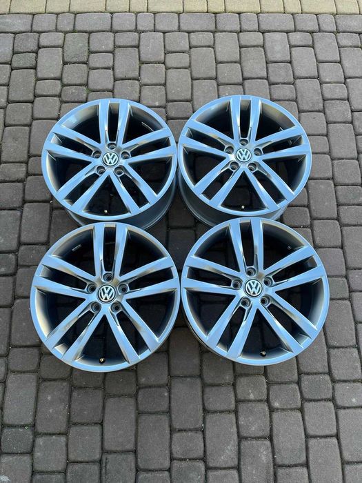 Oryginalne alufelgi Vw 5x112 18 cal Golf 5 6 7 GTI GTD R-Line Salvador