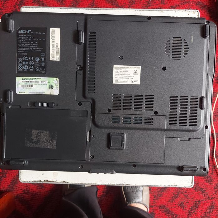Ноутбук acer Aspire 3100 series