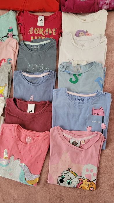 #15 Zestaw ubranek paka rozmiar 104 stan bdb okazja