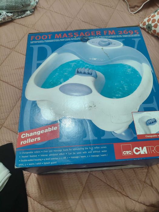 Aparelho hidromassagem para pés