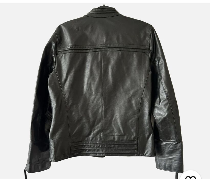 Куртка Batistini косуха шкіряна байкерська Італія