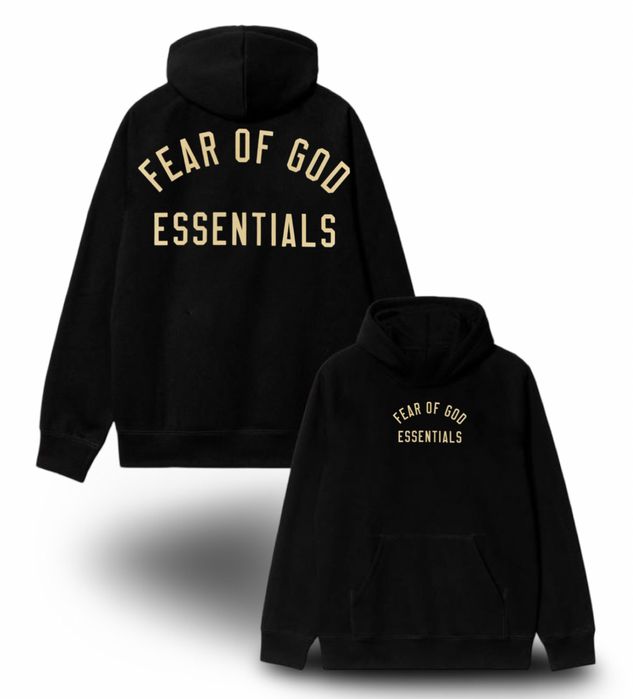 Худи Essentials fear of god Logo унисекс кофта толстовка лонгслив