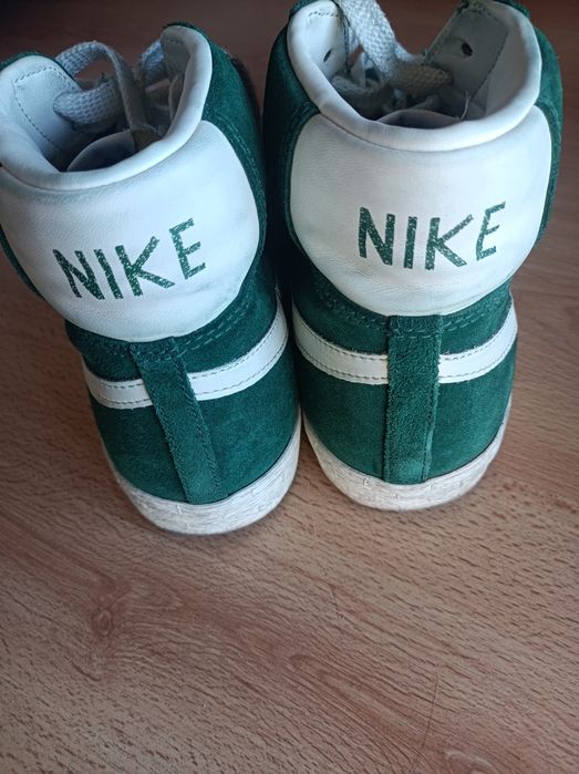 Nike blazer mid suede verde