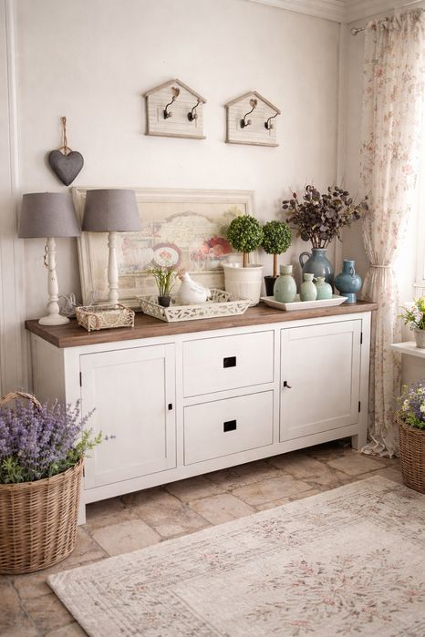 Komoda w stylu prowansalskim