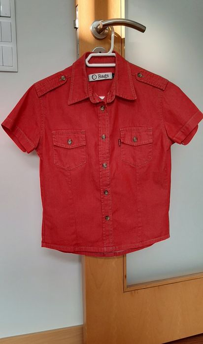 Camisa de ganga Rags