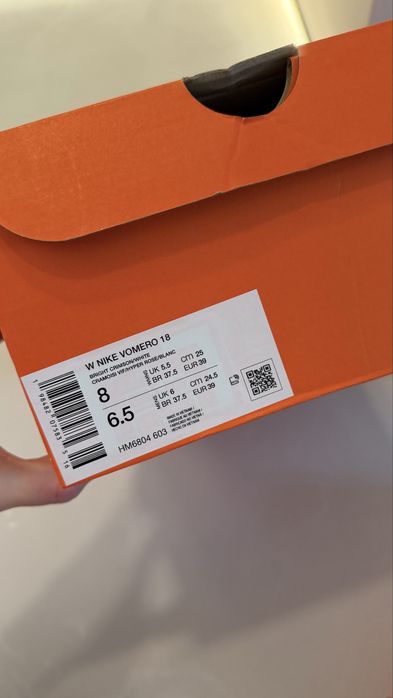 Nike vomero 18 39 розмір
