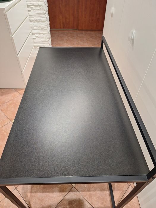 Czarne biurko 120×60
