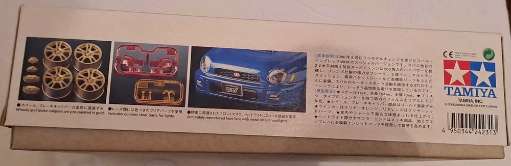 Tamiya Subaru Impreza WRX STi Escala 1/24_24231