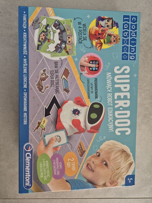 Robot Super Doc Clementoni 5+ JAK NOWY