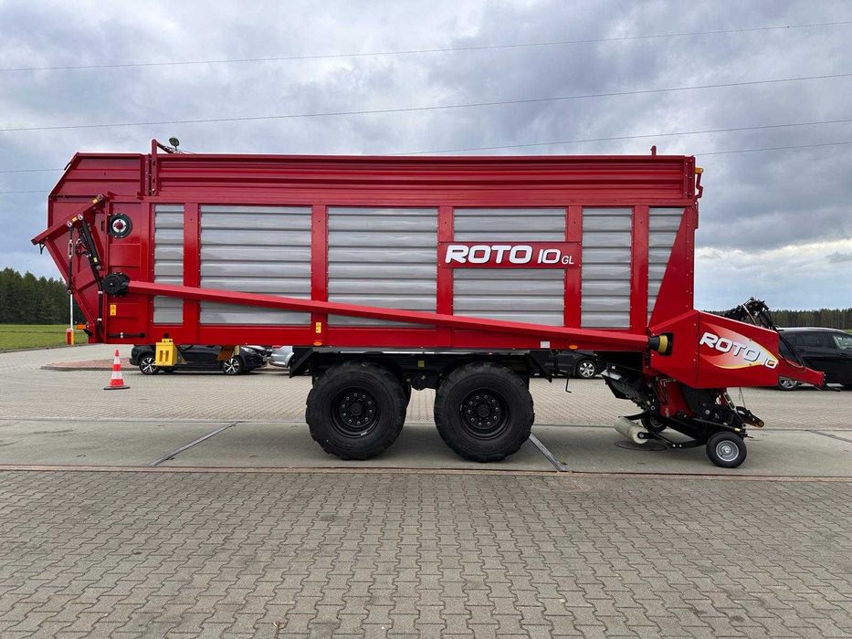 Przyczepa samozbierająca do zielonki METAL-TECH ROTO 10 ton | OD RĘKI