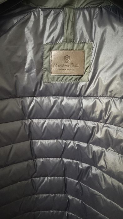 Casaco Verde Massimo Dutti Tamanho M Como Novo