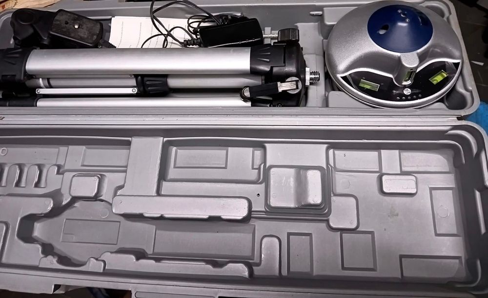 Laser para tirar pontos de nivel